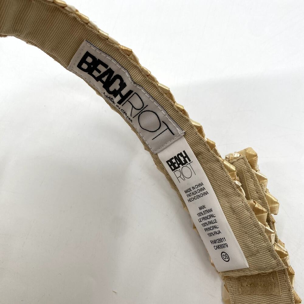 Beach Riot Straw Hat Visor - Picture 3 of 4